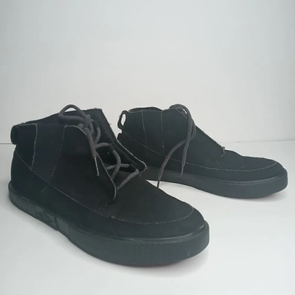 Air Jordan Grown Girls Black Leather 428891 007 size 6Y/38.5